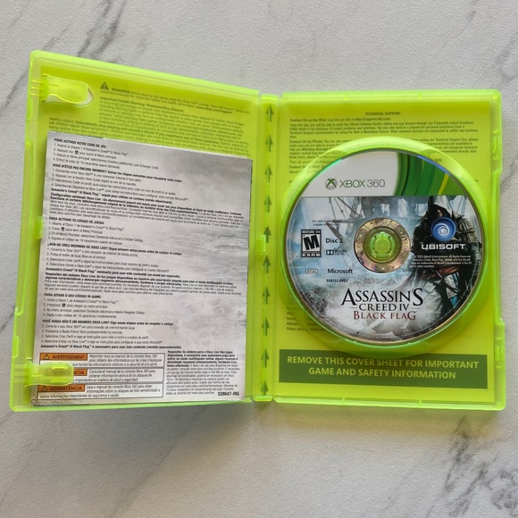 Xbox 360 Assasin's Creed IV: Black Flag Video Game - Picture 3 of 6